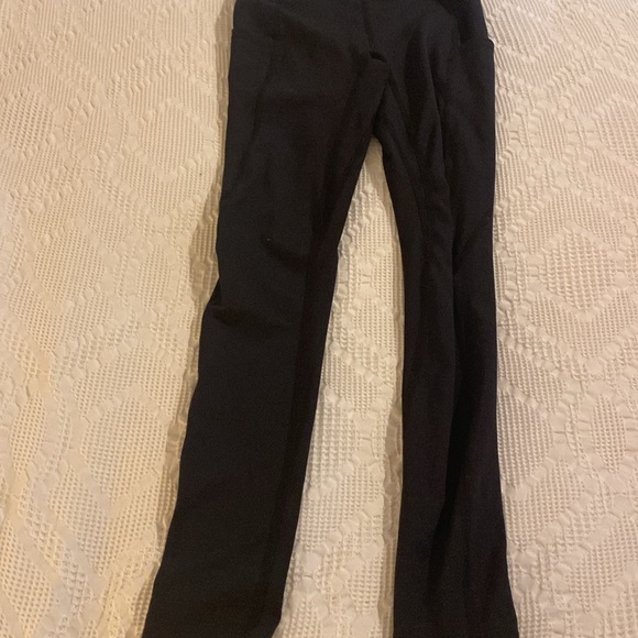 XSA FIVE DANCEWEAR BLACKK LEGGINGS - Picture 2 of 3